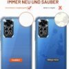 ivoler — priehľadný TPU obal na Xiaomi Redmi Note 11 4G / 11S 4G + 3 tvrdené sklá