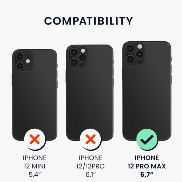 kwmobile — silikónový kryt na iPhone 12 Pro Max s jemným povrchom svetloružový