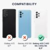 kwmobile — mäkký TPU obal na Samsung Galaxy A52 / A52 5G / A52s 5G čučoriedkovo modrý