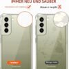 ivoler — priehľadný TPU kryt na Samsung Galaxy S21 FE 4G/5G so zosilnenými rohmi