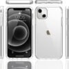 LAPOPNUT — priehľadný dvojvrstvový obal 360° na iPhone 13 s ochranou displeja