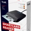 Trust Primo 23890 — kontaktná USB čítačka čipových kariet ISO 7816 a DNI, kábel 100 cm, čierna