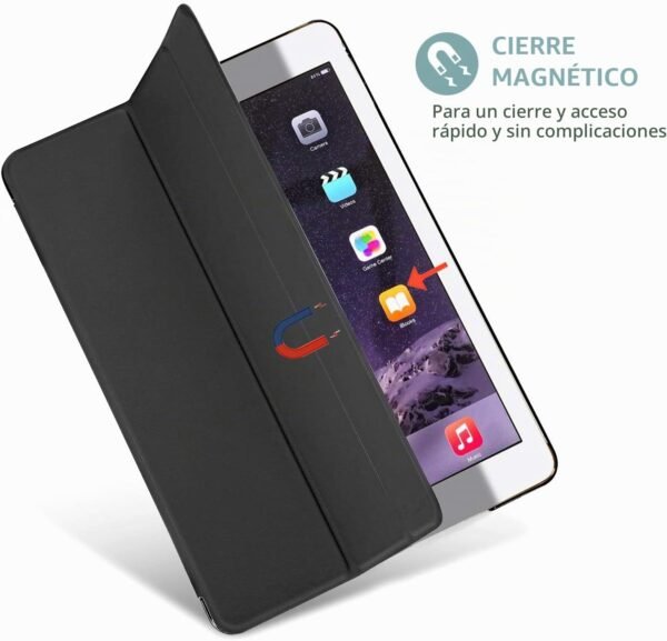 ProCase — tenké puzdro Smart Case s matným priesvitným chrbtom na iPad Air 2 čierne