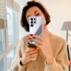 ivoler — priehľadný kryt na Samsung Galaxy S25 Ultra s ochranou fotoaparátu a vzduchovými rohmi