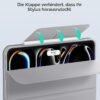 ESR Rebound 360 — puzdro na iPad Pro 13 M4/M5 s odnímateľným magnetickým krytom sivé