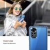 ivoler — priehľadný TPU obal na Xiaomi Redmi Note 11 4G / 11S 4G + 3 tvrdené sklá