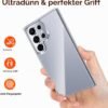 ivoler — priehľadný kryt na Samsung Galaxy S25 Ultra s ochranou fotoaparátu a vzduchovými rohmi
