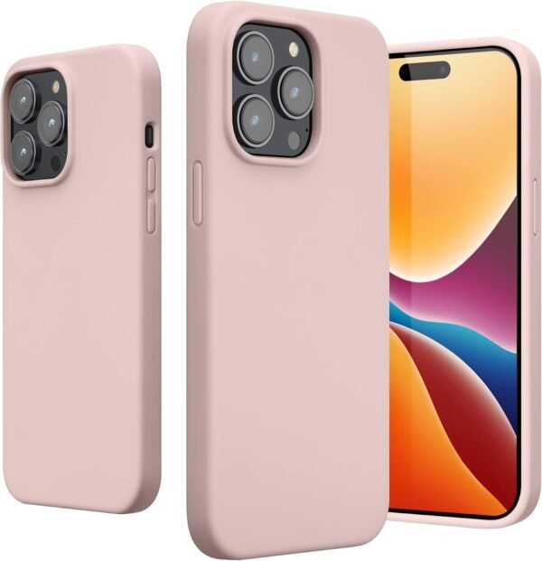 kwmobile — tenký TPU kryt na iPhone 14 Pro Max s jemným povrchom vo farbe Coconut Swirl