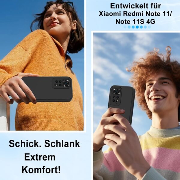 Simply Speakers — matný ochranný kryt na Xiaomi Redmi Note 11 a Note 11S 4G čierny